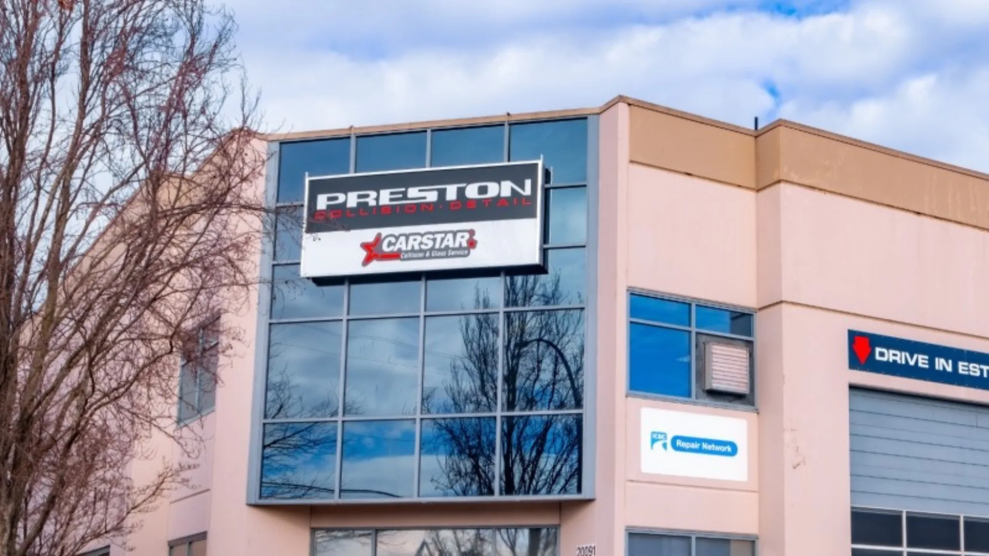 Preston Collision CARSTAR Langley storefront