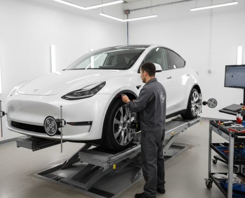 Tesla tire repair or replacement